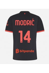 AC Milan Luka Modric #14 Jalkapallovaatteet Naisten Kolmaspaita 2026-27 Lyhythihainen